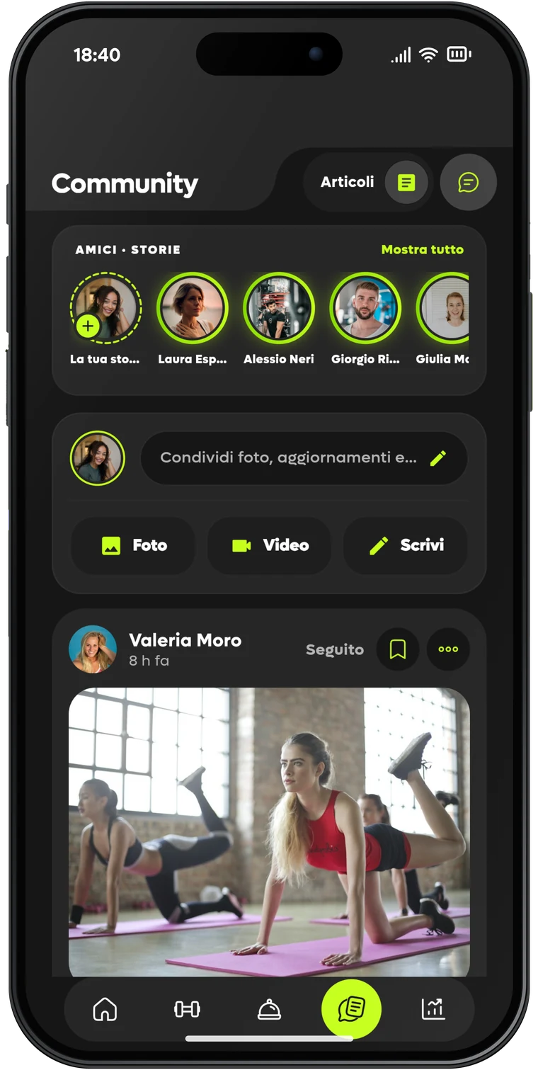 Kayan community screen